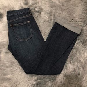 J crew hip snug blue jeans size 26R cute skinny